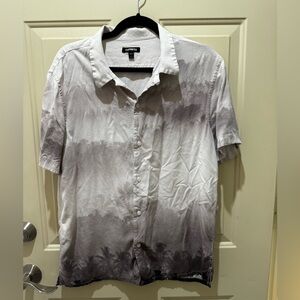 EUC Express For Men Polo Button Up Hawaiian Shirt - Large - Rayon